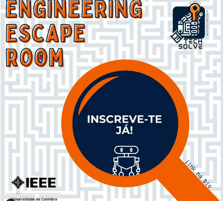 1ªEdição da TechSolve – AI Edition – Polo II UC, dia 3 de maio durante a tarde.