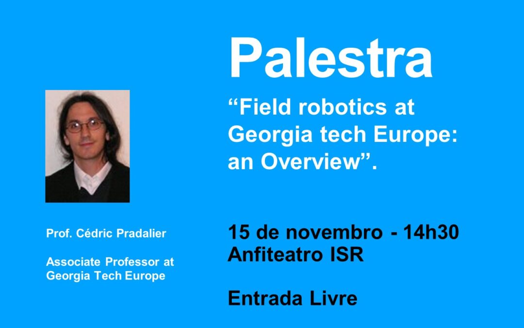 Field robotics at Georgia tech Europe: an Overview