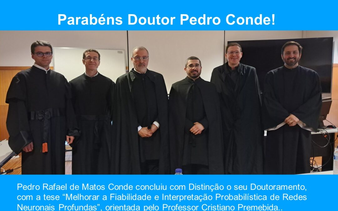 Parabéns Doutor Pedro Conde!