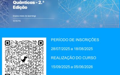 2ª EDIÇÃO DO CURSO DE COMPUTAÇÃO E TECNOLOGIAS QUÂNTICAS