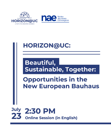 Nova Bauhaus Europeia em sessão online