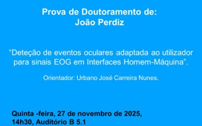 Prova de Doutoramento de João Perdiz