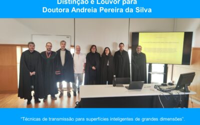 Distinção e Louvor para Doutora Andreia Pereira da Silva