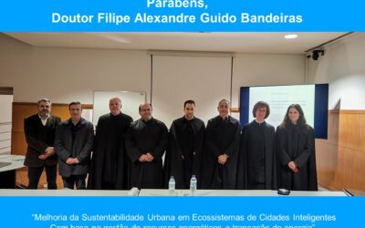 Parabéns, Doutor Filipe Alexandre Guido Bandeiras!