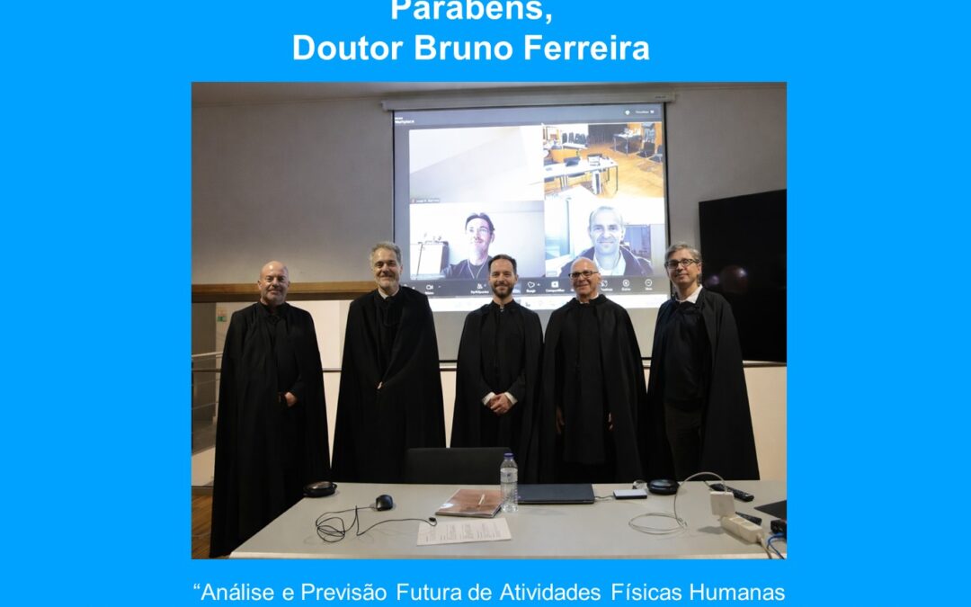 Parabéns, Doutor Bruno Ferreira!