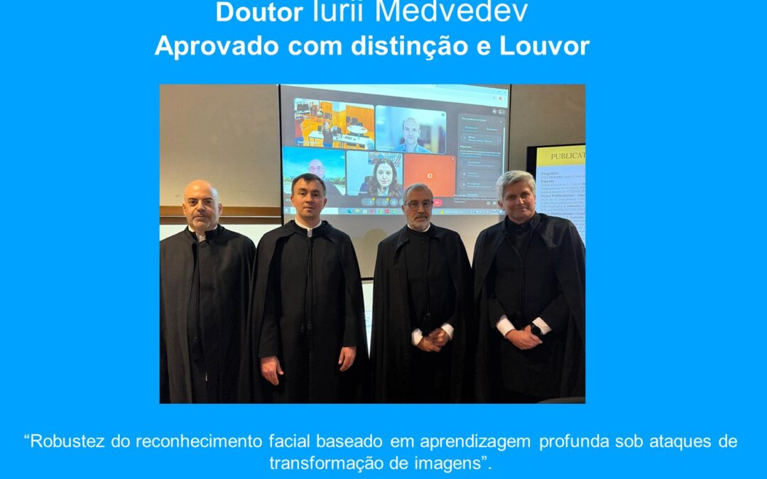 Doutor Iurii Medvedev Aprovado com distinção e Louvor.