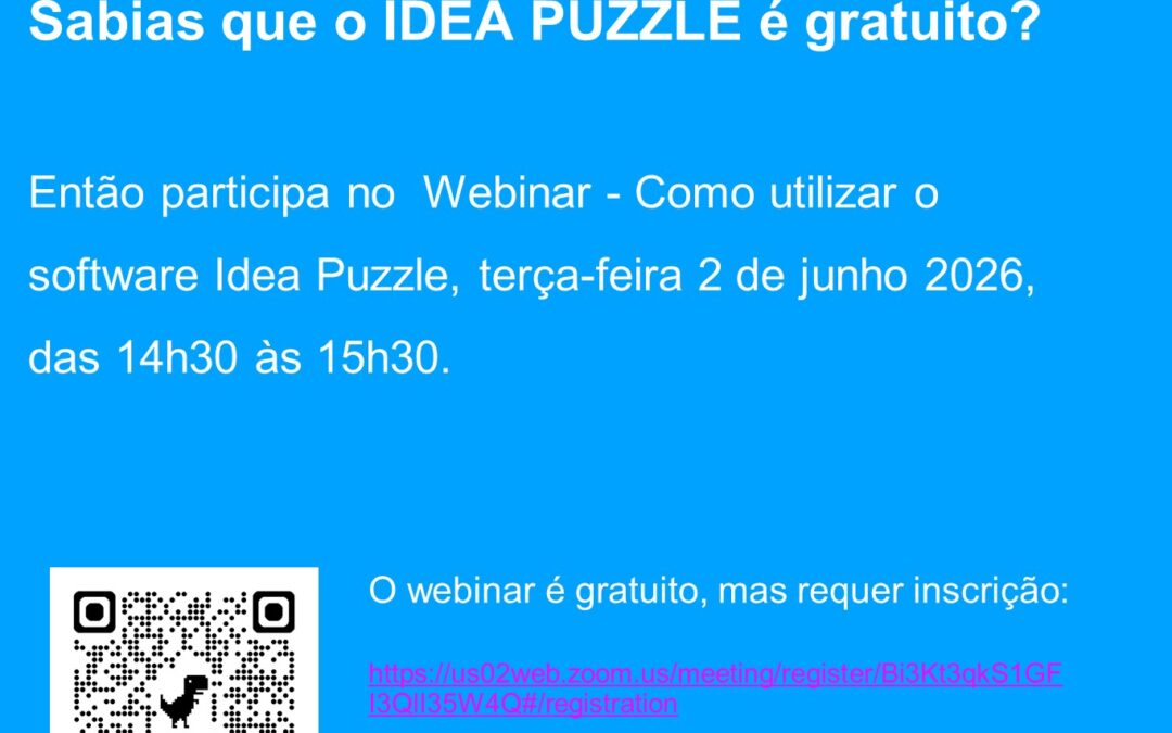 És estudante de doutoramento? Sabias que o IDEA PUZZLE é gratuito?