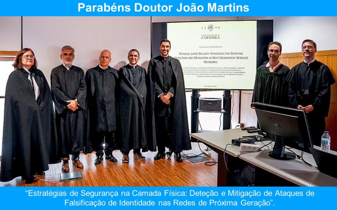 Parabéns Doutor João Martins!